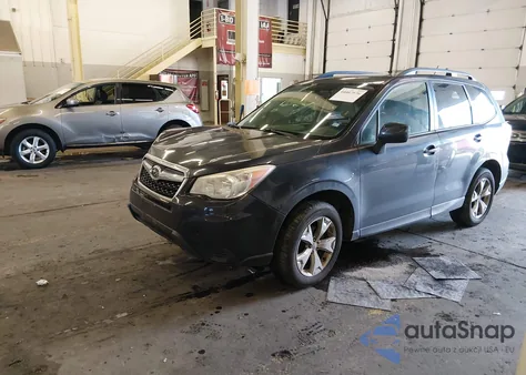 2014 Subaru Forester 2.5I Premium z USA, uszkodzony, nr VIN JF2SJAEC4EH496350